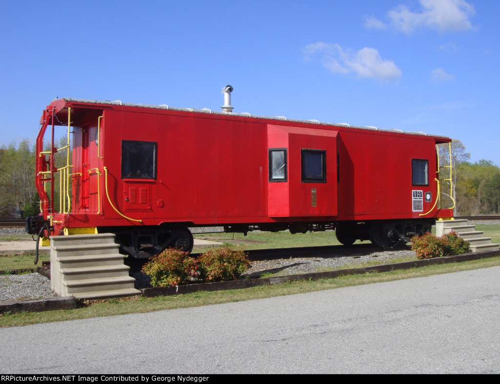 Caboose SOU X479 at Memorial Park